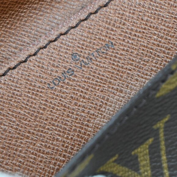 LOUIS VUITTON Double Rabat Shoulder Bag Monogram Leather Brown M51815 62EF169 - Picture 15 of 16